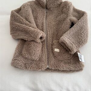 Cozy Brown Fleece Jacket